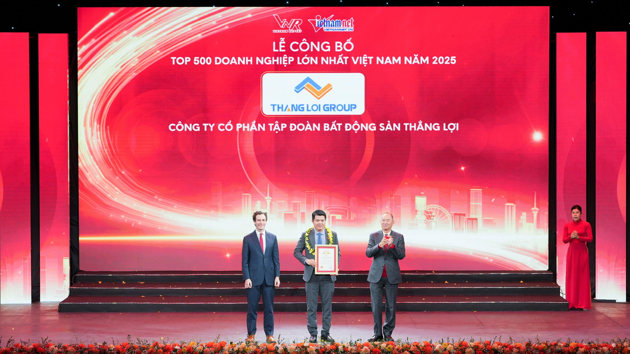 Thắng Lợi Group ghi danh Top 500 Doanh nghiệp lớn nhất Việt Nam: Dấu ấn 15 năm và sức mạnh của hệ sinh thái liên kết