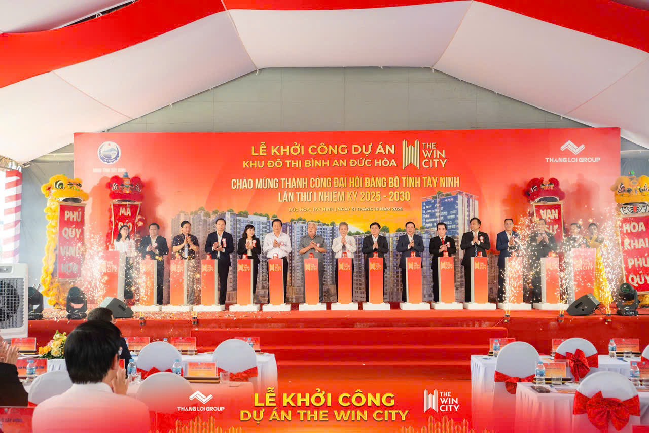 Khởi công dự án Khu đô thị Bình An Đức Hòa (The Win City)