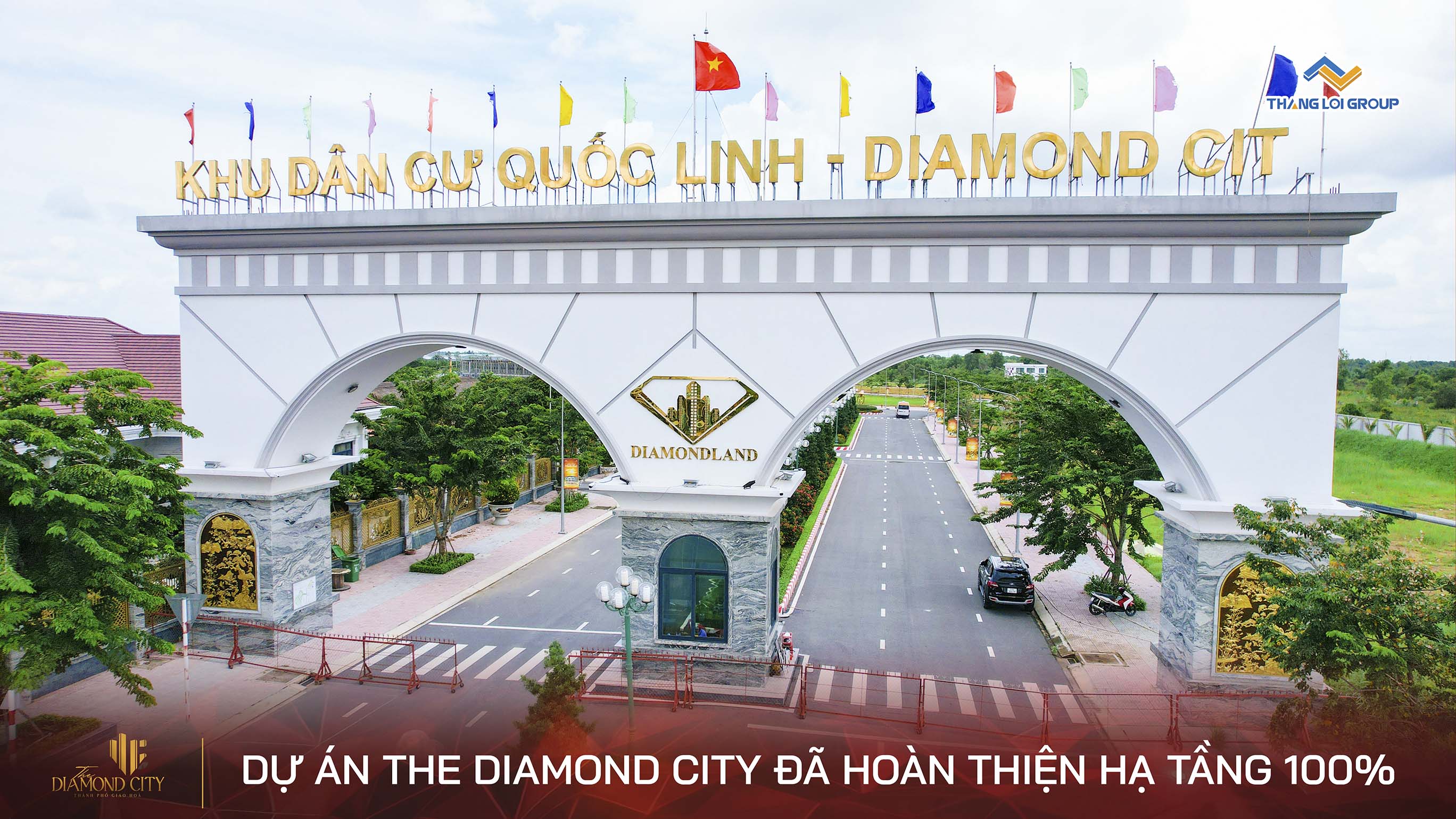 Tiến độ dự án The Diamond City Tháng 9/2023