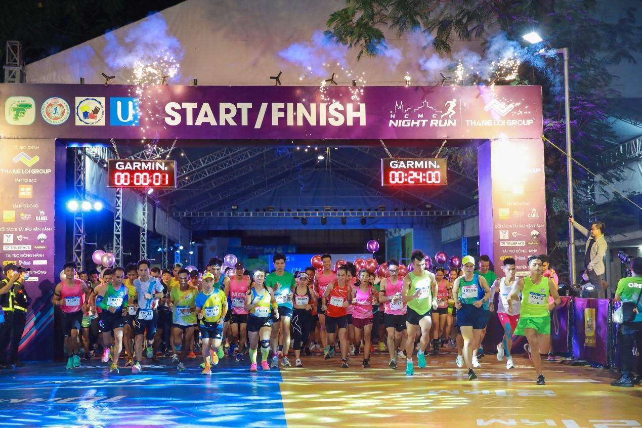 HCM City Night Run - Spreading the spirit of sport, contributing to the promotion of HCMC'S Tourism